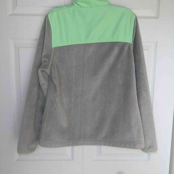 Fila Jackets & Coats Fila Sport Mint Grey Polar Fleece Zip Up Jacket - Picture 3 of 8